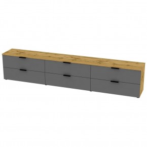 ТВ тумба TV18 (ДВ-Графит) в Белоярском - beloyarskiy.mebel24.online | фото