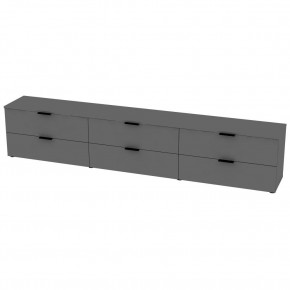 ТВ тумба TV18 (Графит) в Белоярском - beloyarskiy.mebel24.online | фото