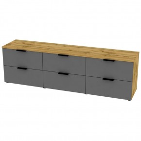 ТВ тумба TV34 (ДВ-Графит) в Белоярском - beloyarskiy.mebel24.online | фото