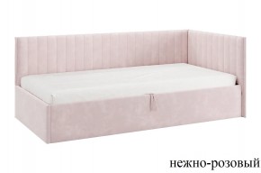 ТВИКС Кровать (тахта) с ПМ 900 (нежно-розовый) в Белоярском - beloyarskiy.mebel24.online | фото