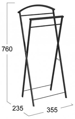 Вешалка для костюма Контур в Белоярском - beloyarskiy.mebel24.online | фото