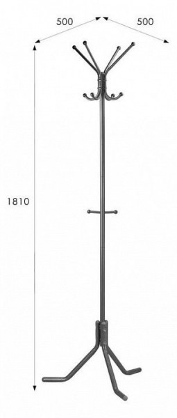 Вешалка напольная Пико 3 в Белоярском - beloyarskiy.mebel24.online | фото 7