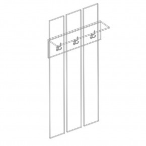 Вешалка "ПА-02" Александрия в Белоярском - beloyarskiy.mebel24.online | фото 2
