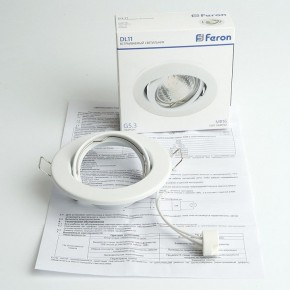Встраиваемый светильник Feron DL11 48465 в Белоярском - beloyarskiy.mebel24.online | фото 2