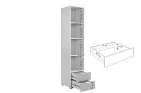 ЗЕФИР Гостиная К2 (белое дерево/черный муар) в Белоярском - beloyarskiy.mebel24.online | фото 7