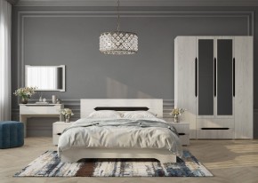 Зеркало Вега (Крафт белый) в Белоярском - beloyarskiy.mebel24.online | фото 2